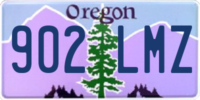 OR license plate 902LMZ