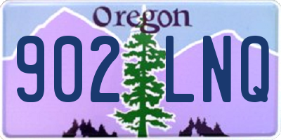 OR license plate 902LNQ