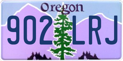 OR license plate 902LRJ