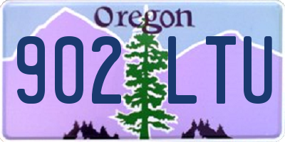 OR license plate 902LTU