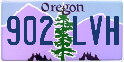 OR license plate 902LVH
