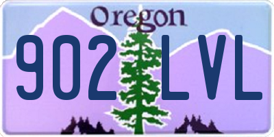 OR license plate 902LVL