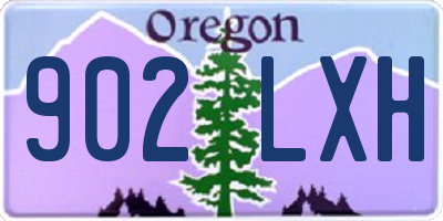 OR license plate 902LXH