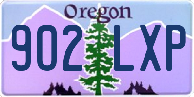OR license plate 902LXP