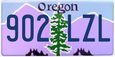 OR license plate 902LZL