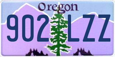 OR license plate 902LZZ