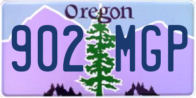 OR license plate 902MGP