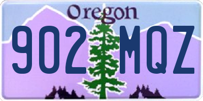 OR license plate 902MQZ