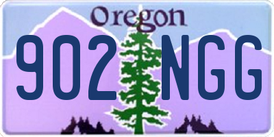 OR license plate 902NGG