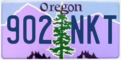 OR license plate 902NKT