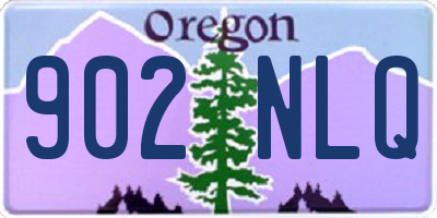 OR license plate 902NLQ