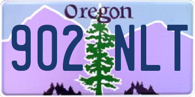 OR license plate 902NLT