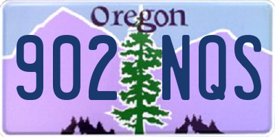 OR license plate 902NQS
