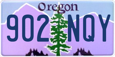 OR license plate 902NQY