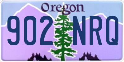 OR license plate 902NRQ