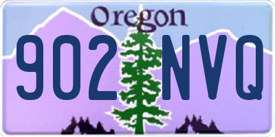 OR license plate 902NVQ
