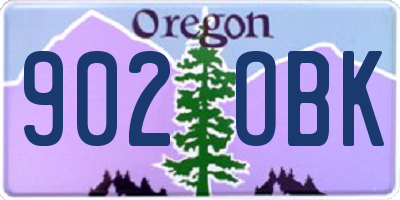 OR license plate 902OBK