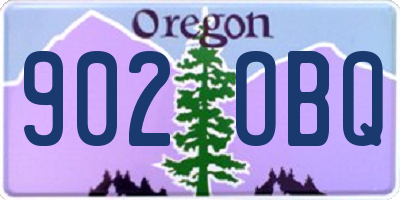 OR license plate 902OBQ