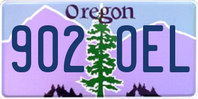 OR license plate 902OEL
