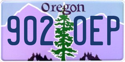 OR license plate 902OEP