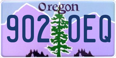 OR license plate 902OEQ