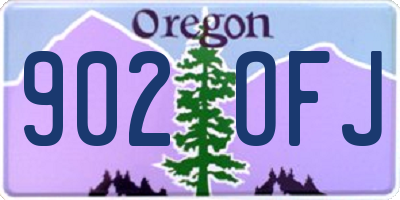 OR license plate 902OFJ
