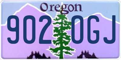 OR license plate 902OGJ