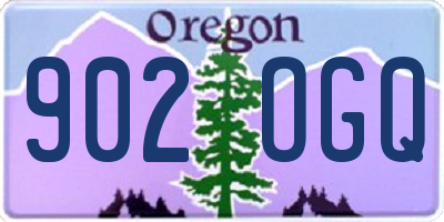 OR license plate 902OGQ