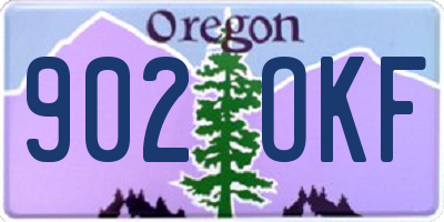 OR license plate 902OKF