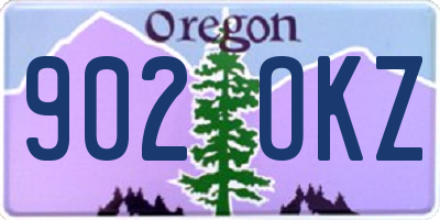 OR license plate 902OKZ