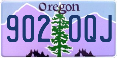 OR license plate 902OQJ