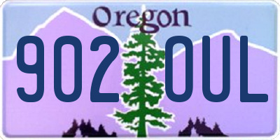 OR license plate 902OUL