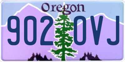 OR license plate 902OVJ