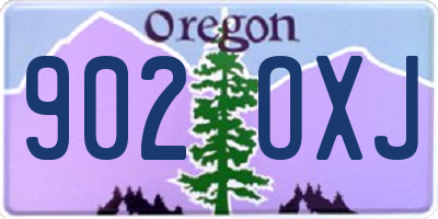 OR license plate 902OXJ