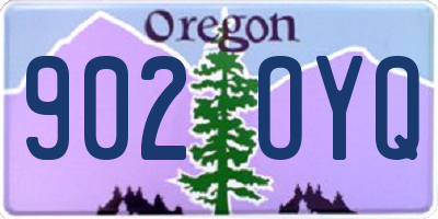 OR license plate 902OYQ