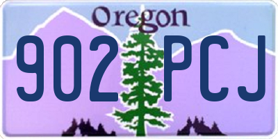 OR license plate 902PCJ