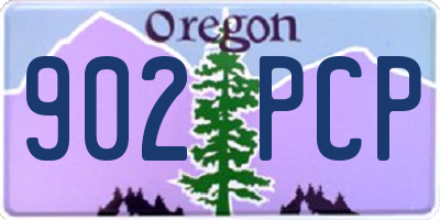 OR license plate 902PCP