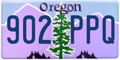 OR license plate 902PPQ