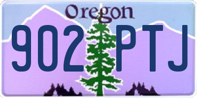 OR license plate 902PTJ