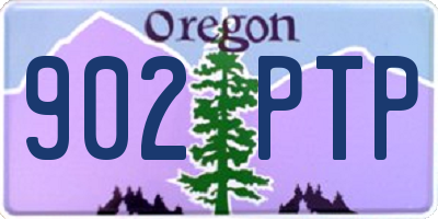 OR license plate 902PTP