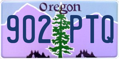 OR license plate 902PTQ