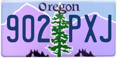 OR license plate 902PXJ