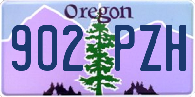 OR license plate 902PZH