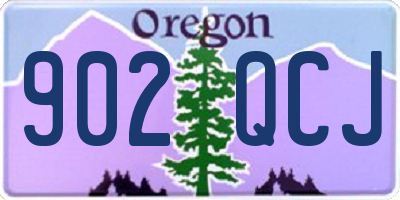 OR license plate 902QCJ