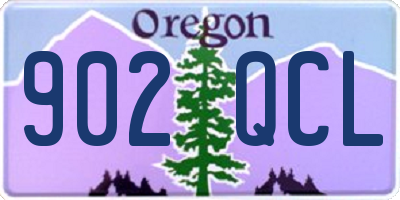 OR license plate 902QCL