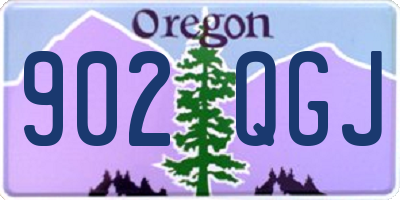 OR license plate 902QGJ