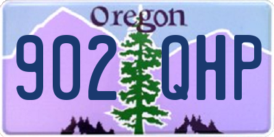 OR license plate 902QHP