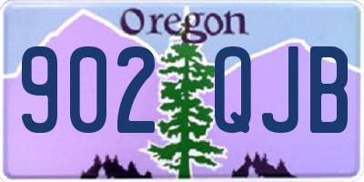 OR license plate 902QJB