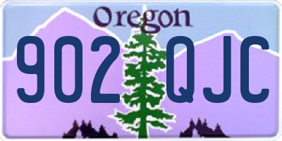 OR license plate 902QJC