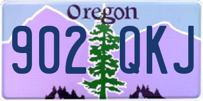 OR license plate 902QKJ